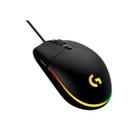 Mouse gamer logitech g203 lightsync rgb preto usb
