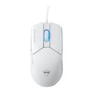Mouse Gamer Machenike M7 Pro, Com fio, 12800 DPI, 6 botões, Branco - MAC-M7PW-WW