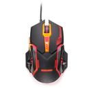 Mouse gamer multilaser 2400dpi c/ efeito luz de led 6 botoes