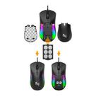 Mouse Gamer Neologic Custom, RGB, 12000 DPI, Shape Extra, Ajuste de Peso, Preto - CTM-12DPI Mouse Gamer Neologic Custom, RGB, 12000 DPI, Shape Extra, Ajuste de Peso, Preto - CTM-12DPI