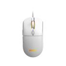 Mouse Gamer Pcyes Basaran White Ghost PMGBRWG