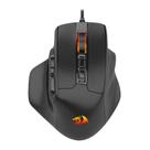 Mouse Gamer Redragon Bullseye RGB 12400DPI 1000Hz PAW3327 USB 7 Botões - M806-RGB Mouse Gamer Redragon Bullseye RGB 12400DPI 1000Hz PAW3327 USB 7 Botões - M806-RGB