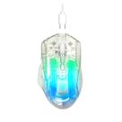 MOUSE GAMER REDRAGON CHAZZIS CRISTAL RGB Com Fio M695CT TRANSPARENTE