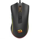 Mouse Gamer Redragon Cobra Cypher Lite RGB 12800 DPI 6 Botões Sensor Sunplus M611RGB Cabo Paracord