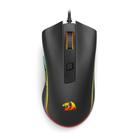 Mouse Gamer Redragon Cobra Cypher Lite RGB 12800DPI 1000Hz USB Sunplus 6651B 6 Botões Preto - M611-RGB
