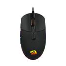 Mouse gamer redragon invader rgb - m719-rgb preto