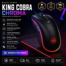 Mouse Gamer Redragon King Cobra Chroma RGB 24000 DPI PixArt 3360 Switch Óptico LK 7 Botões Programáveis Original