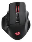 Mouse Gamer Redragon M811 Rgb Pro Aatrox Mmo Sem Fio Cor:Preto