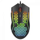 Mouse Gamer Redragon Reaping Plus, RGB, 6 Botões, 52000 DPI, Black Mouse Gamer Redragon Reaping Plus, RGB, 6 Botões, 52000 DPI, Black