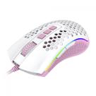 Mouse Gamer Redragon Storm Elite, RGB, 12400 DPI, USB, Branc