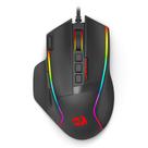 Mouse gamer redragon swain rgb m915-rgb v2 preto