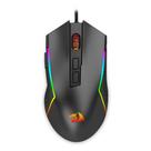 Mouse gamer redragon trident lite rgb m613-rgb preto