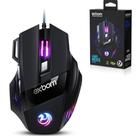 Mouse gamer rgb 3200 dpi 7 botões com fio usb