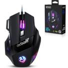 Mouse gamer rgb 3200 dpi 7 botões com fio usb