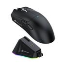 Mouse Gamer Sem Fio Attack Shark X11 2.4GHz Bluetooth PAW3311 400IPS 22K000DPI RGB Para PC Mouse Gamer Sem Fio Attack Shark X11 2.4GHz Bluetooth PAW3311 400IPS 22K000DPI RGB Para PC