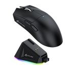 Mouse Gamer sem Fio Attack Shark X11 com Base de Carregamento Magnético RGB, Tri-Mode, 22.000 DPI, Sensor Óptico PAW3311, 5 Botões - Preto Mouse Gamer sem Fio Attack Shark X11 com Base de Carregamento Magnético RGB, Tri-Mode, 22.000 DPI, Sensor Óptico PAW3311, 5 Botões - Preto