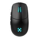 Mouse Gamer Sem Fio Fortrek Rogue RGB 16000DPI 6 Botoes Bluetooth Preto