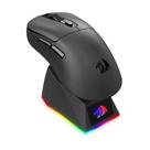 Mouse Gamer Sem Fio Redragon Ebony Standard, RGB, 24000 DPI, Com Carregador, Preto - M998-STD-1K