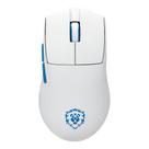 Mouse Gamer Sem Fio Redragon King Pro Aliança Do World Of Warcraft, até 26000DPI, Bluetooth e USB Tipo-C, Branco - 6975763145166