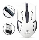 Mouse Gamer Sem Fio Wireless 2.4ghz 1600dpi Kapbom Branco