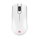 Mouse Gamer Sem Fio Zowie FK2-DW, 4K, Medium, 3200 DPI, com Base para Carregamento, Branco - 9H.N4MBE.A3E
