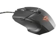Mouse Gamer Trust 6 Botões Optico 4800 DPI Usb Preto