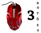 Mouse Gamer Usb 1600 Dpi Kp-v15 Led