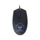 Mouse Gamer USB K-Mex Pirata Led 3 Dpi 1200 M3400 Preto
