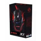 Mouse Gamer X7 com 7 Botões Design Ergonômico e LED Preto