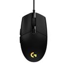 Mouse Logitech G203 Lightsync RGB Gamer USB - Preto
