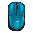 Mouse Logitech M185 Wireless 1000 Dpi Preto E Azul 910-003636