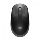 Mouse Logitech M190, Sem Fio, 1000 DPI, 3 Botões, Cinza, 910-005902