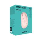 Mouse Logitech M240 Silent Bluetooth 1000dpi 3 Botoes Rose 910-007117 Mouse Logitech M240 Silent Bluetooth 1000dpi 3 Botoes Rose 910-007117