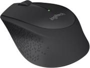 Mouse Logitech M280 Vermelho/preto/branco/azul Cor:Preto
