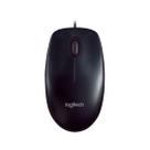 Mouse Logitech M90 Preto USB com Fio - 910-007599