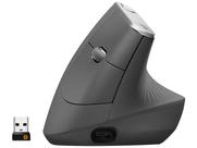 Mouse Logitech MX Vertical S/ Fio Cinza 4000DPI 910-005447