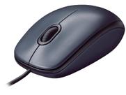 Mouse Logitech Óptico 1000DPI 3 Botões M90