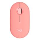 Mouse Logitech Pebble 2 M350S Rosa sem Fio - 910-007048