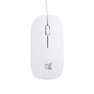 Mouse Maxprint Surface C/ Fio 1,25m 1200DPI USB 2.0 Branco - 60000135 Mouse Maxprint Surface C/ Fio 1,25m 1200DPI USB 2.0 Branco - 60000135