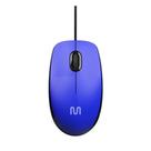 Mouse Multi MF400, 1200DPI, USB, 3 Botões, Azul - MO388