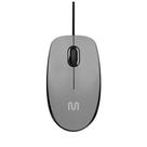 Mouse Multi MF400, 1200DPI, USB, 3 Botões, Cinza - MO387