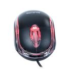 Mouse OACUTEPTICO EVUS USB Preto Modelo MO-01