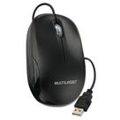 Mouse Óptico Box Com Fio 1200 Dpi 3 Botões Usb Plug Play Preto Mo255 Multilaser