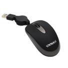 Mouse Optico com Fio Retratil Satellite A-80 - Preto/Cinza Mouse Optico com Fio Retratil Satellite A-80 - Preto/Cinza