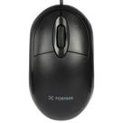 Mouse Óptico Fortrek OML101 USB 800dpi Cor Preto cabo 1.2m