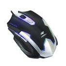 Mouse Óptico Gamer 2400DPI Preto e Prata com Iluminação C3tech MG-11BSI