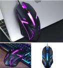 Mouse Óptico Luminoso Notebook Computador Gamer Usb