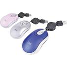 Mouse Óptico Retrátil USB Pisc 1844 Prata - Pisc Mouse Óptico Retrátil USB Pisc 1844 Prata - Pisc