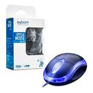 Mouse Optico USB 1000DPI LED Azul Exbom - MS-10 Mouse Optico USB 1000DPI LED Azul Exbom - MS-10