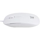 Mouse óptico USB 1200DPI Surface Branco USB 2.0